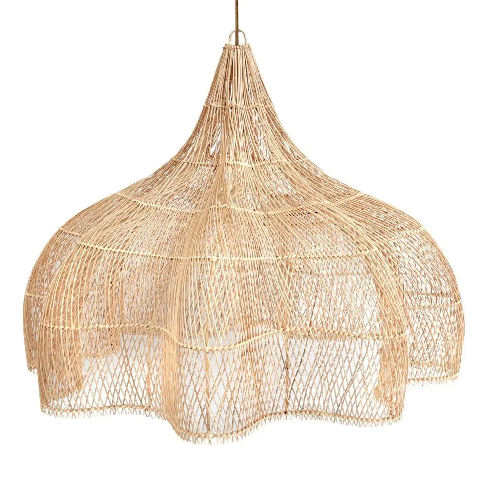 La lámpara colgante Whipped XXL Bazar Bizar natural