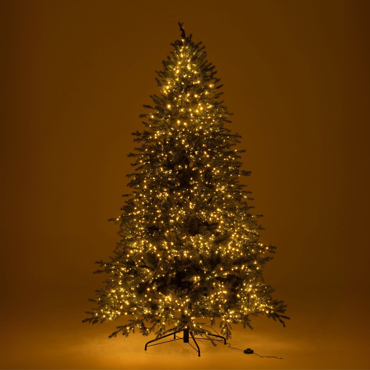 Árbol de Navidad 3000 LED Artificial Verde Oscuro Grande H225cm J-Line