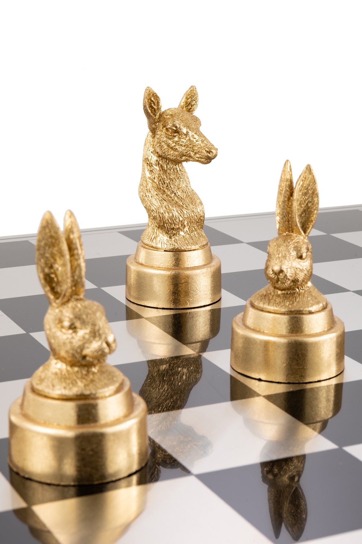 Juego de ajedrez Animales Polirresina Mix J-Line