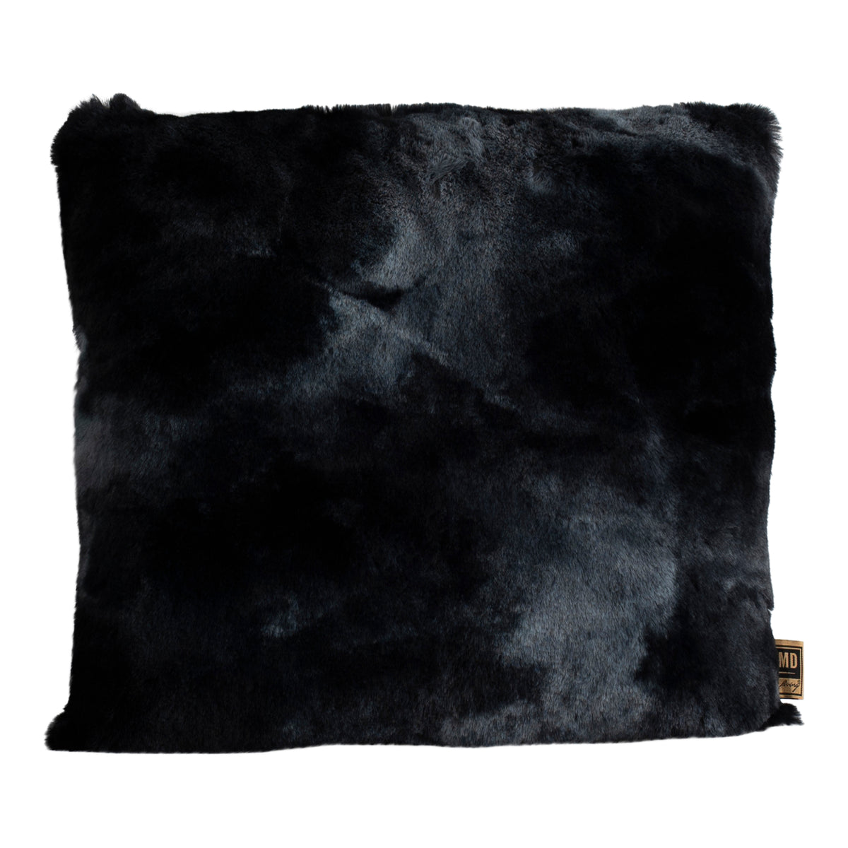 Cojín Linde Terciopelo Negro 45x45cm PTMD