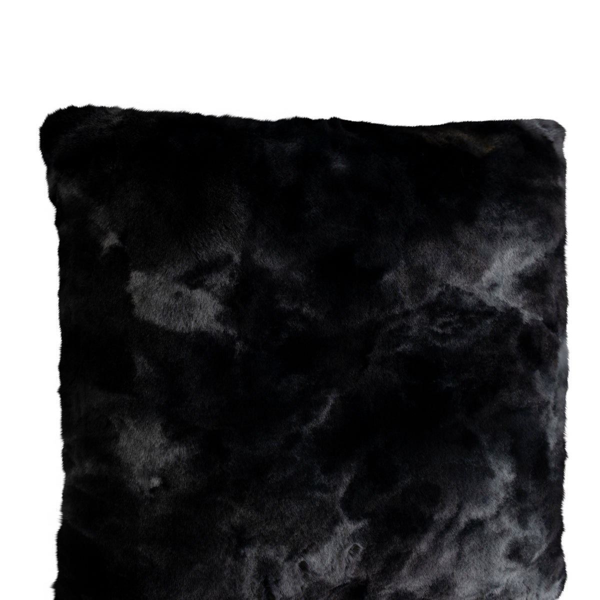 Cojín Linde de terciopelo negro 60x60 cm PTMD