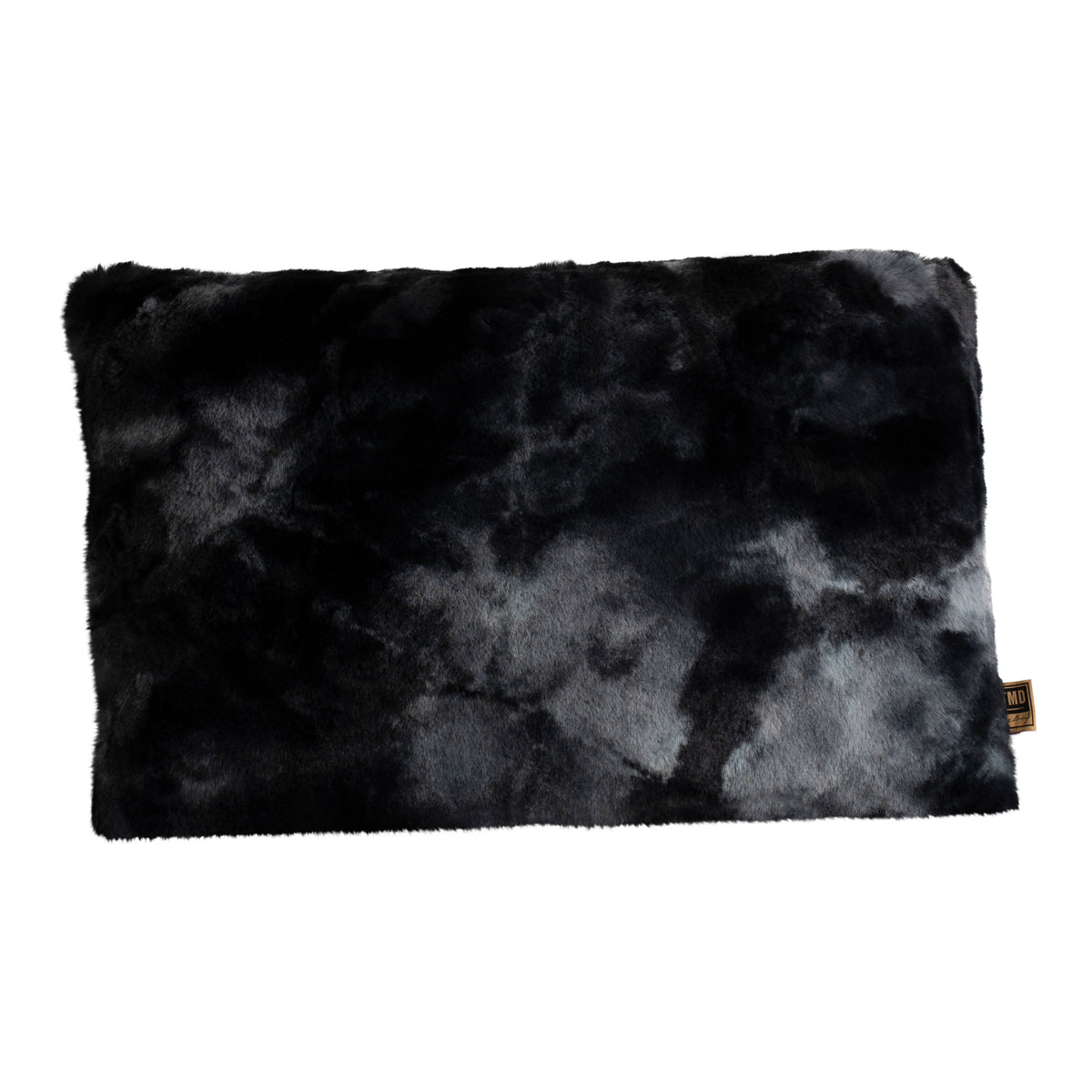 Cojín Linde de terciopelo negro 60x40 cm PTMD