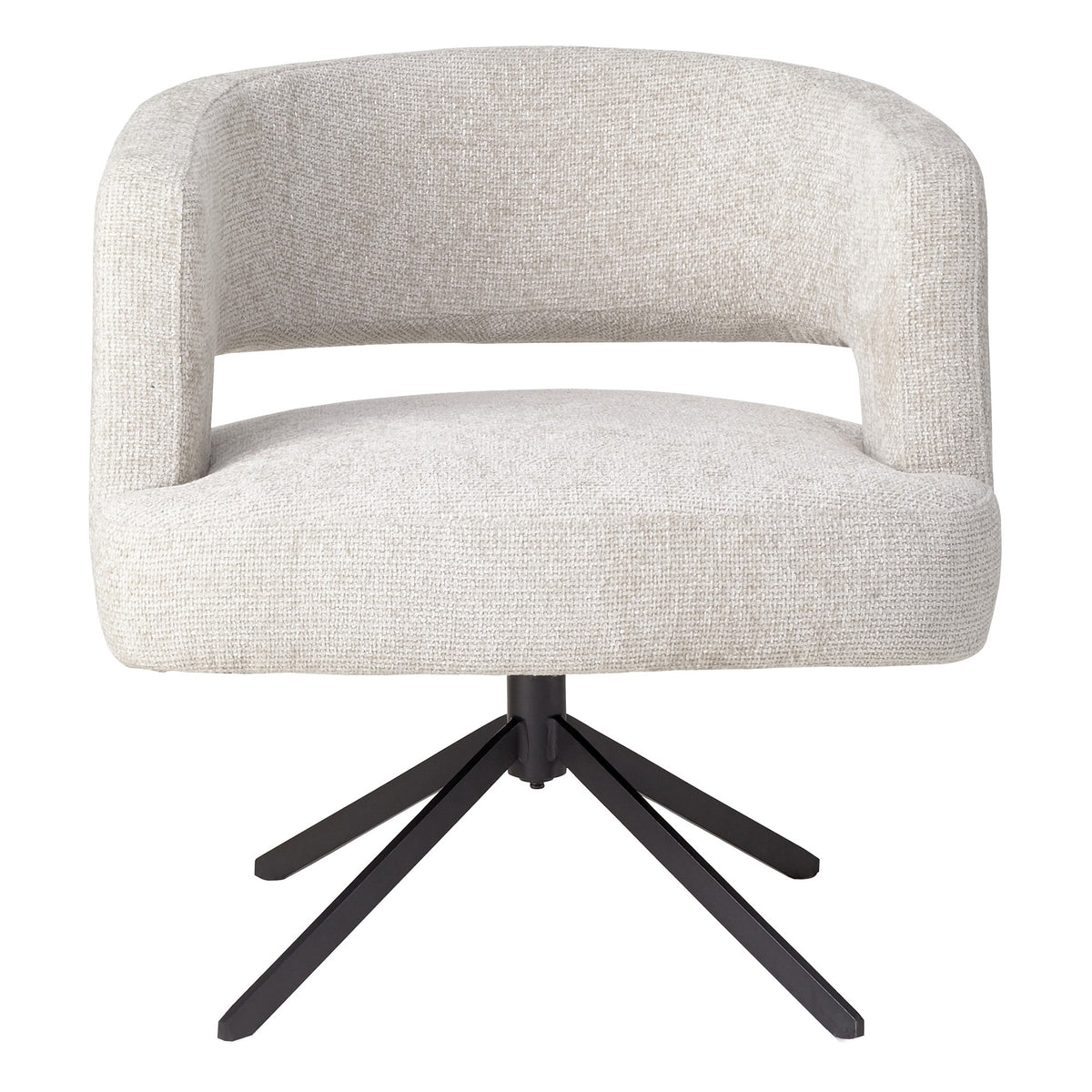 Silla de comedor Baldr Cream Legacy 15, patas negro paloma PTMD