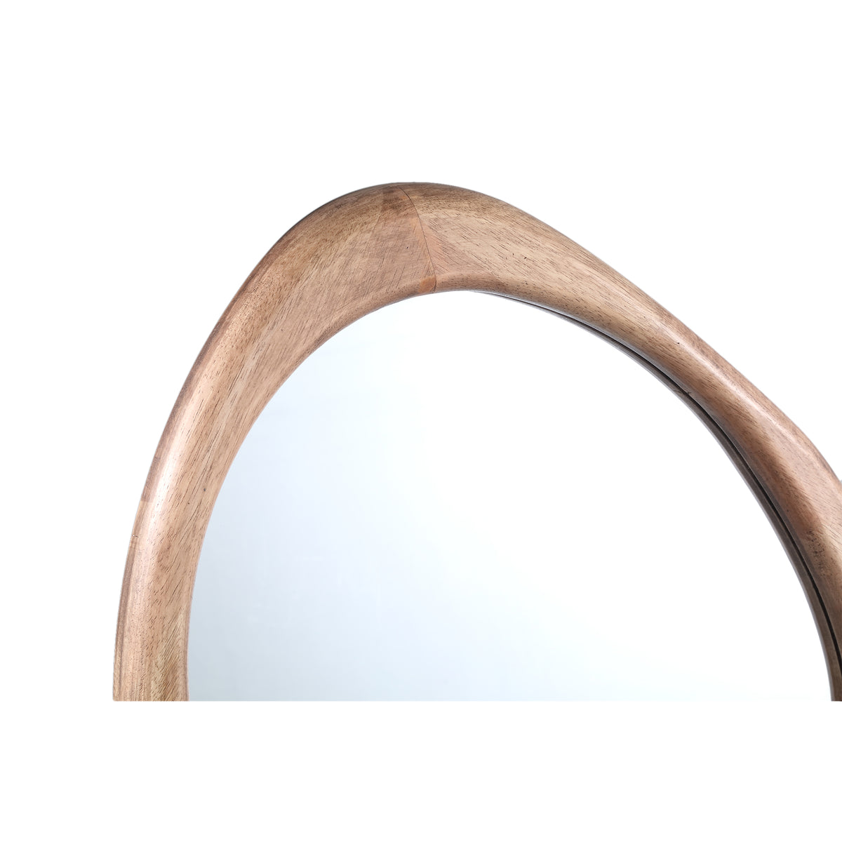 Neelix Madera de caucho natural espejo orgánico S PTMD