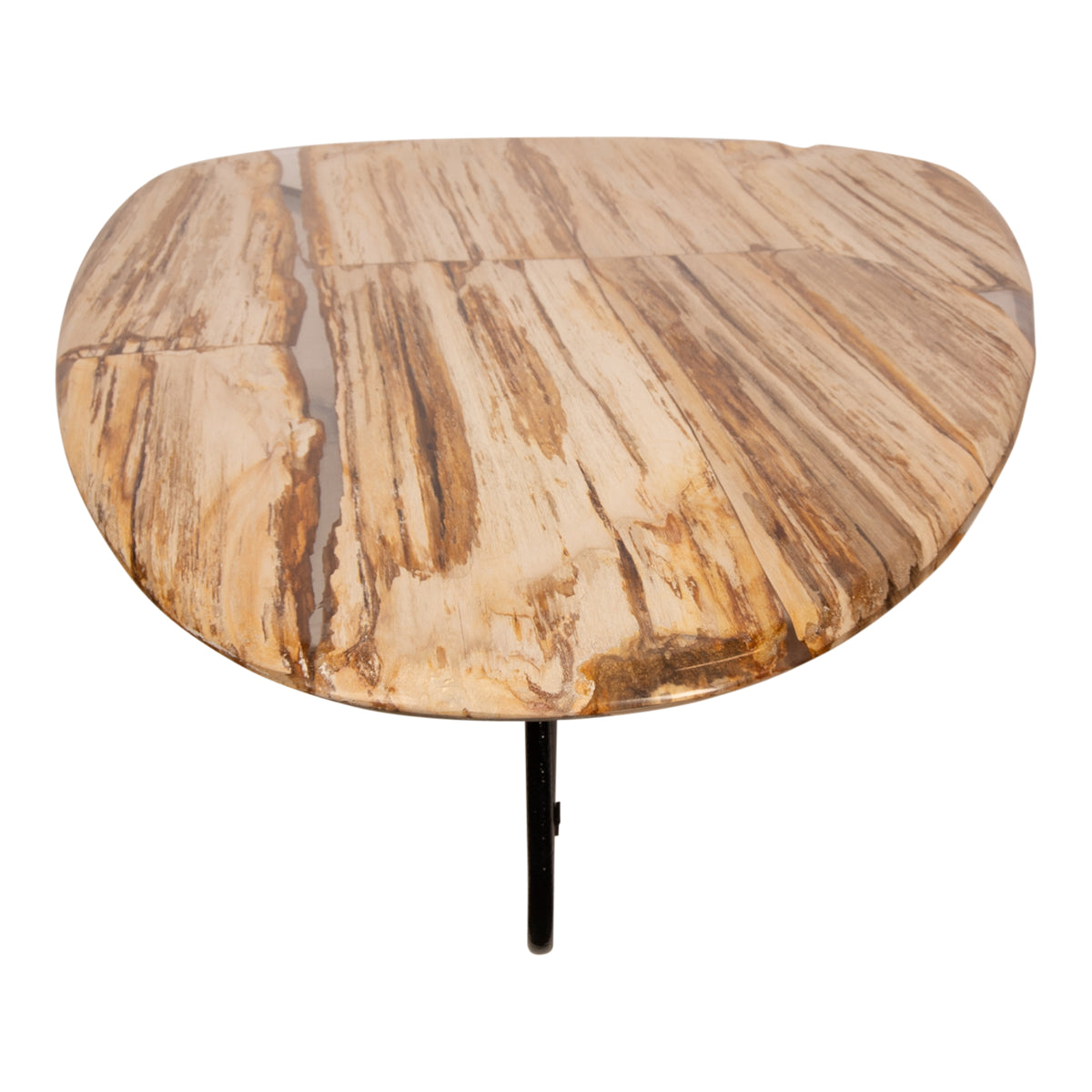 Mesa de centro Deeba de madera petrificada 130 PTMD