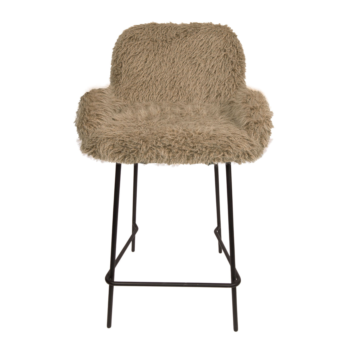 Taburete de bar Hair Leander Brown PTMD