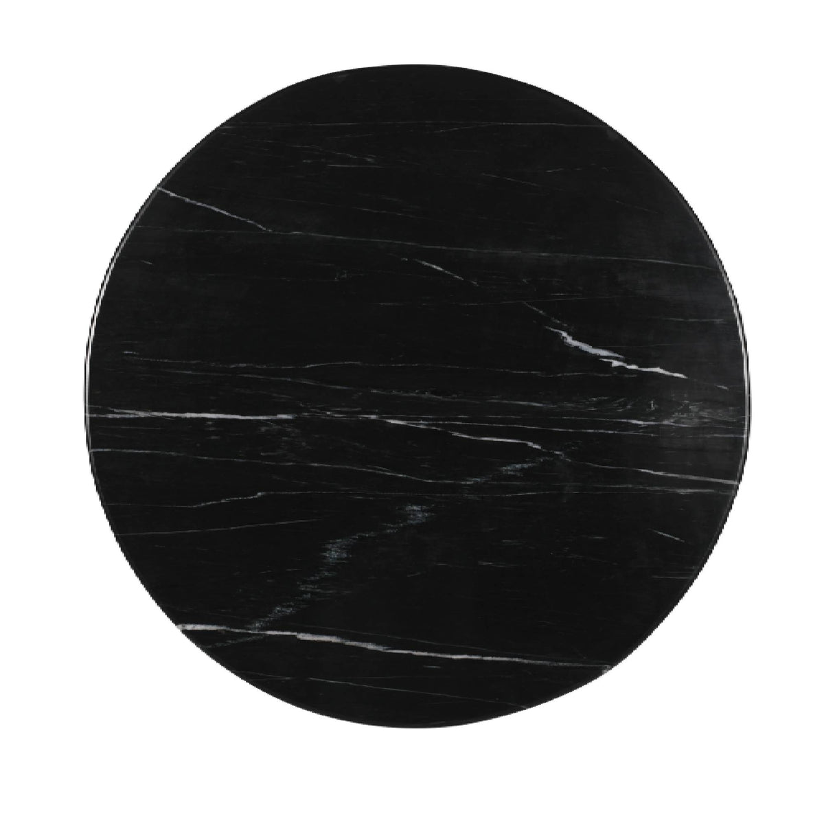 Mesa de centro Neelim - 91x91x41 cm - Mármol - Negro PTMD