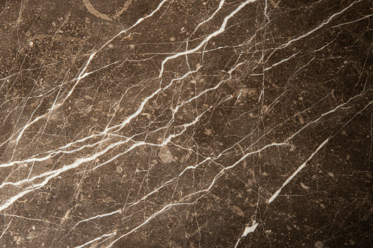 Mesa de centro Veria Mármol Marrón Set de 2 PTMD
