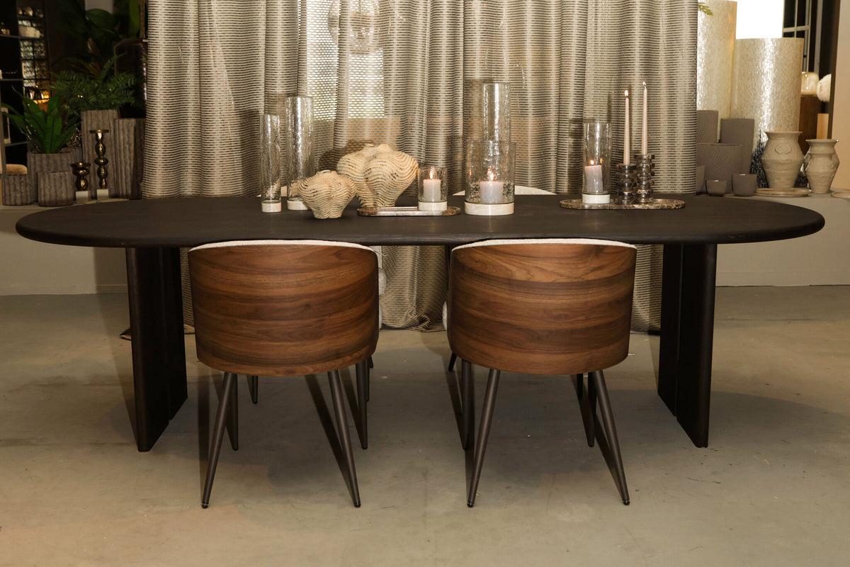 Silla de comedor Bosca Legacy 15 beige Set de 2 PTMD