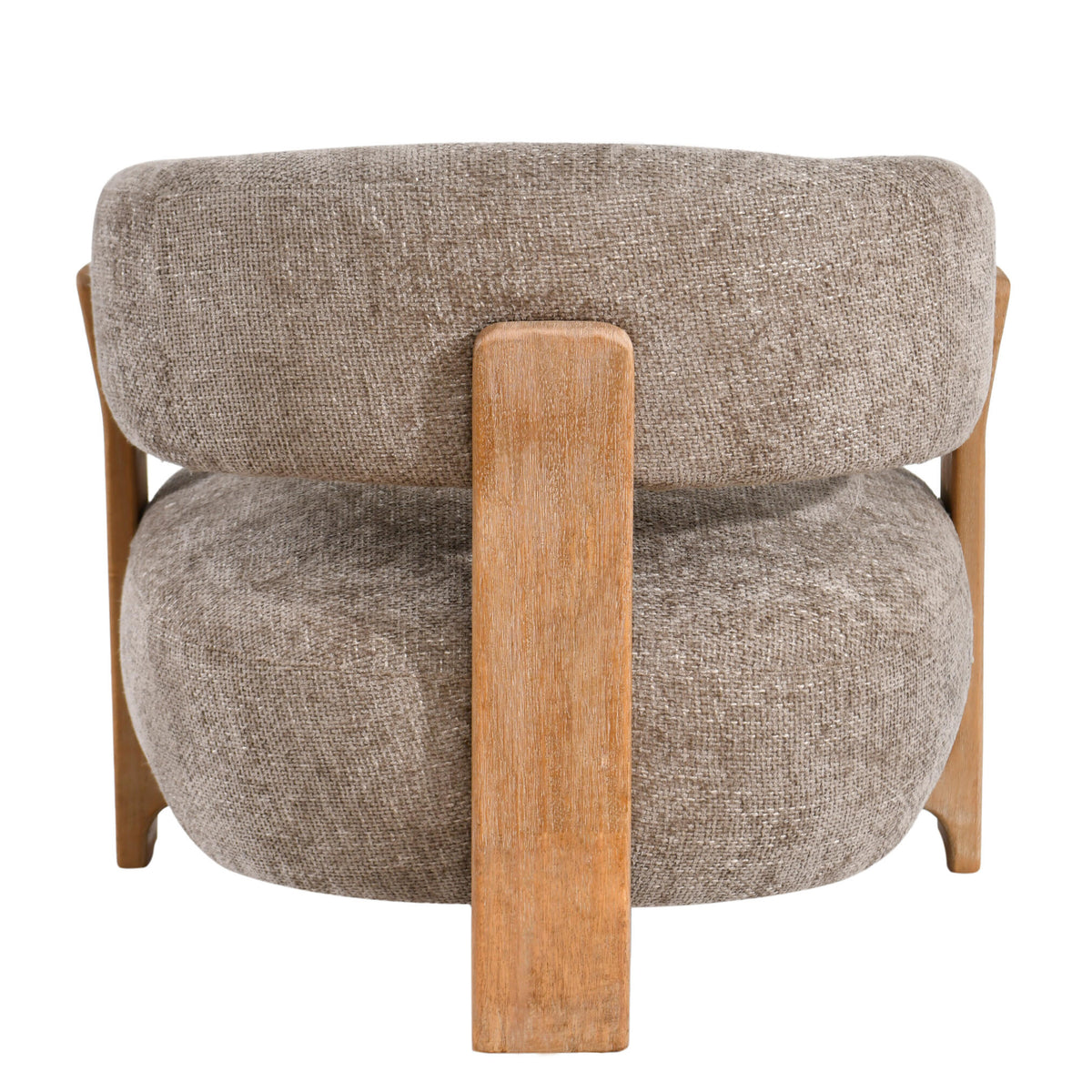 Sillón Mire Taupe Legacy 3 Mink Madera de caucho PTMD