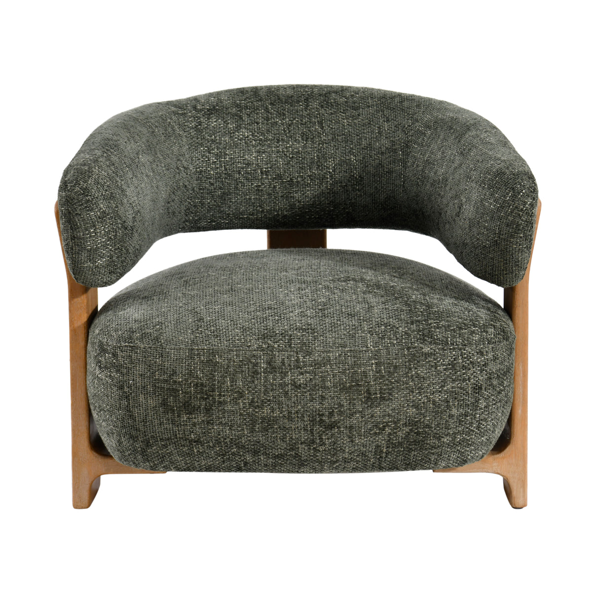 Sillón Mire Green Legacy 10 verde oliva madera de caucho PTMD