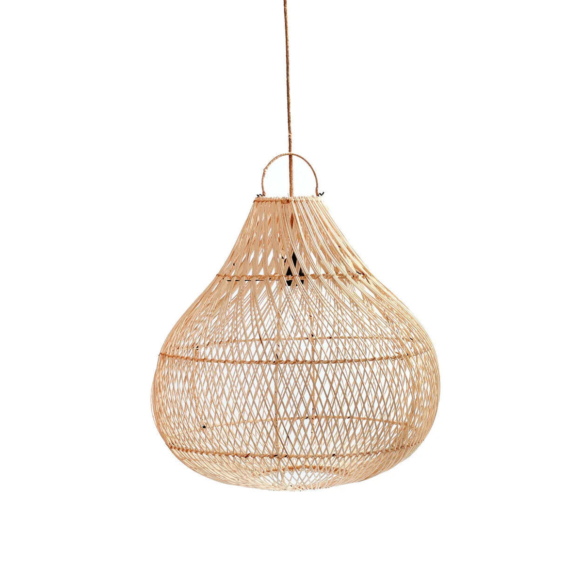Lámpara colgante Bottle - Natural - Mediana Bazar Bizar