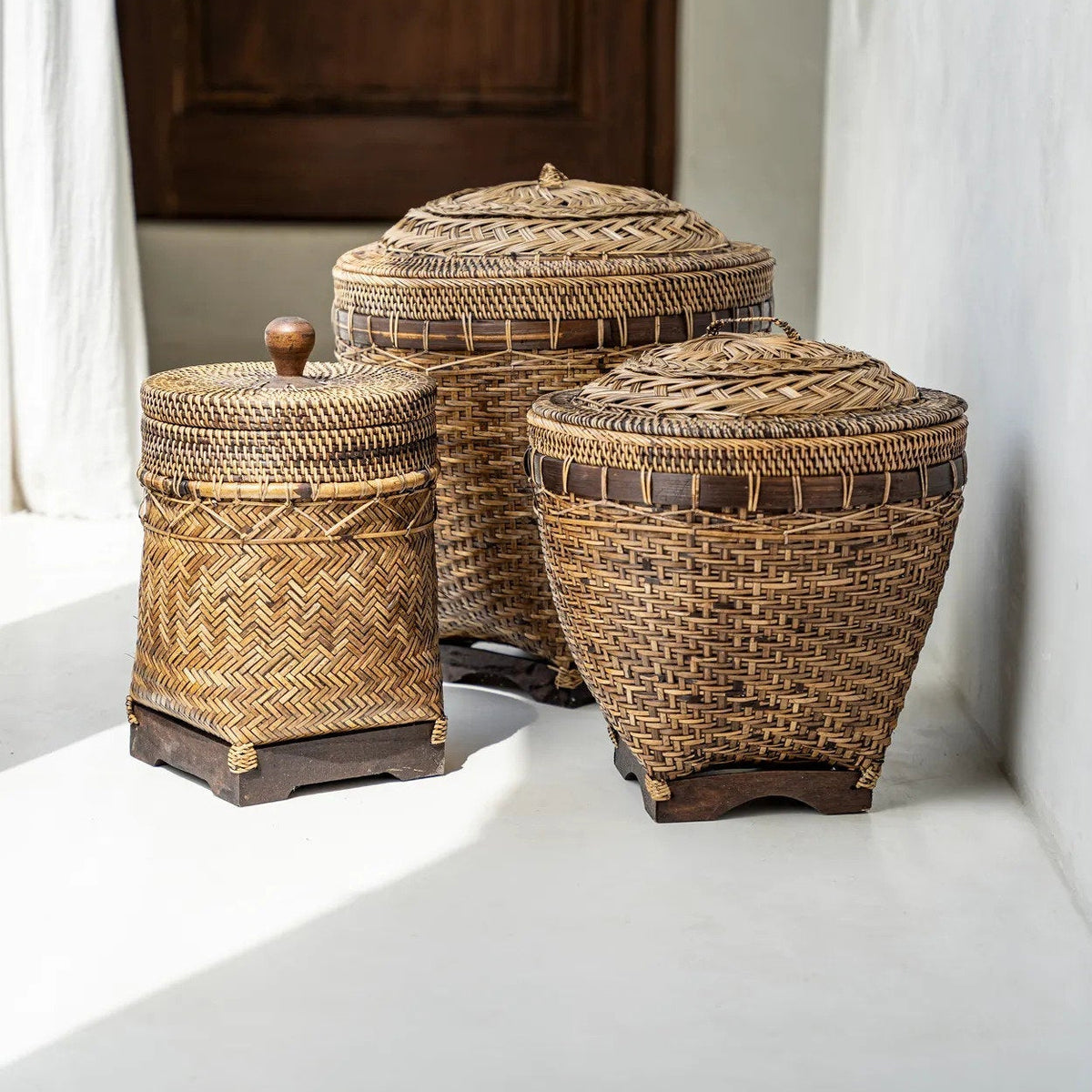 La cesta de baño - Marrón natural Bazar Bizar