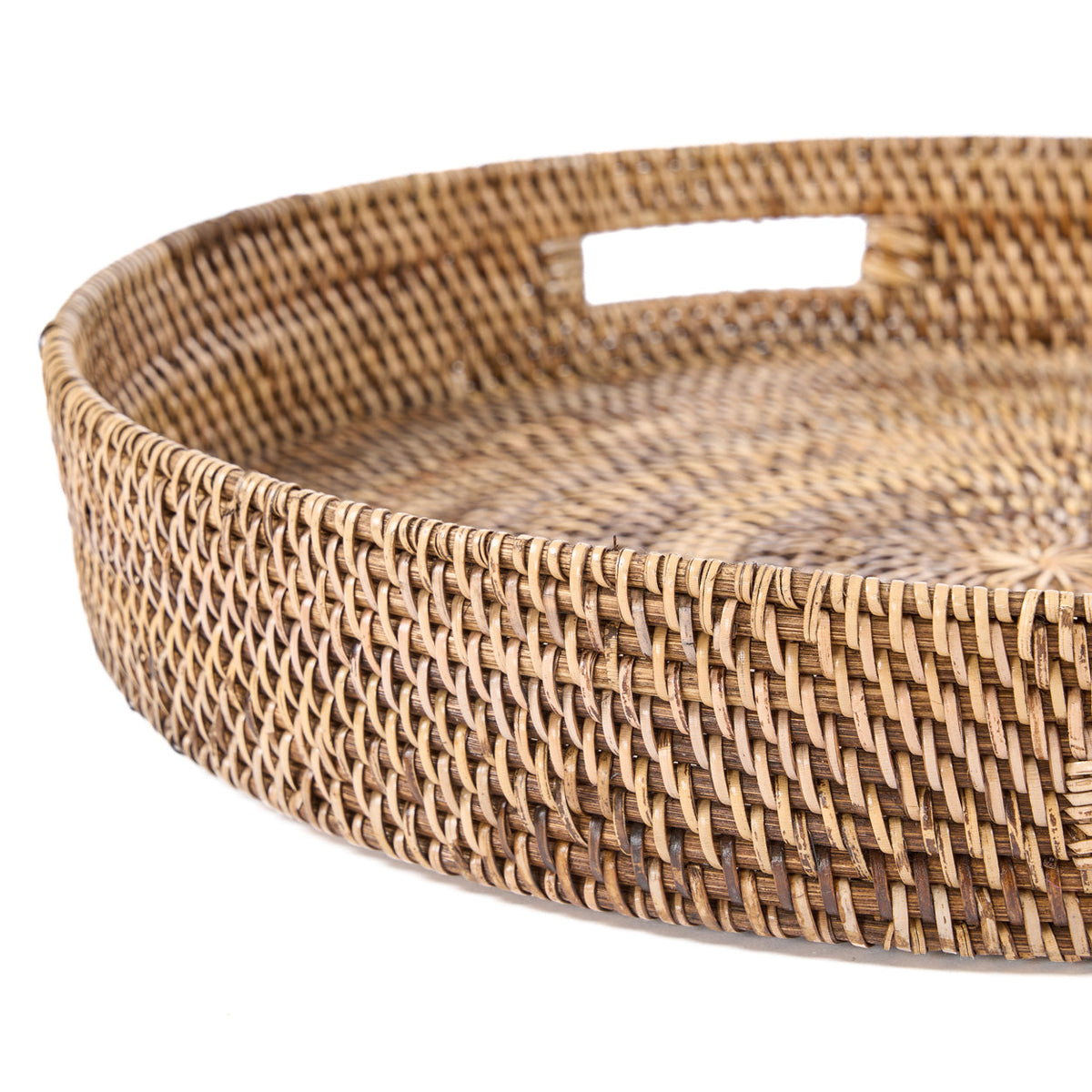 Las bandejas Carry-All marrón natural L Bazar Bizar