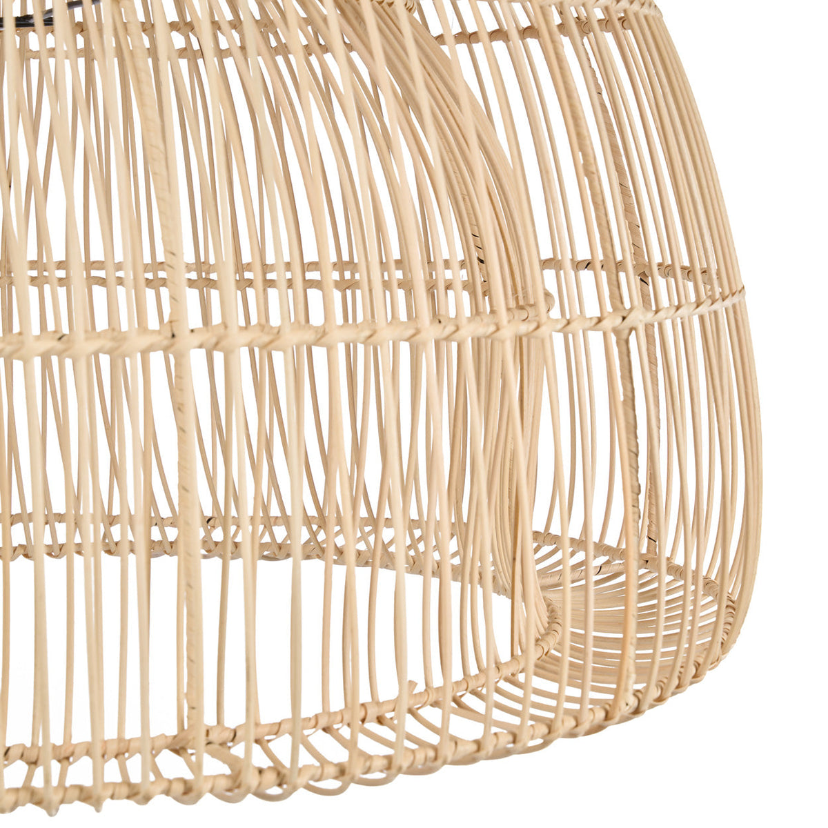 La lámpara colgante Matcha Whisk Natural Large Bazar Bizar