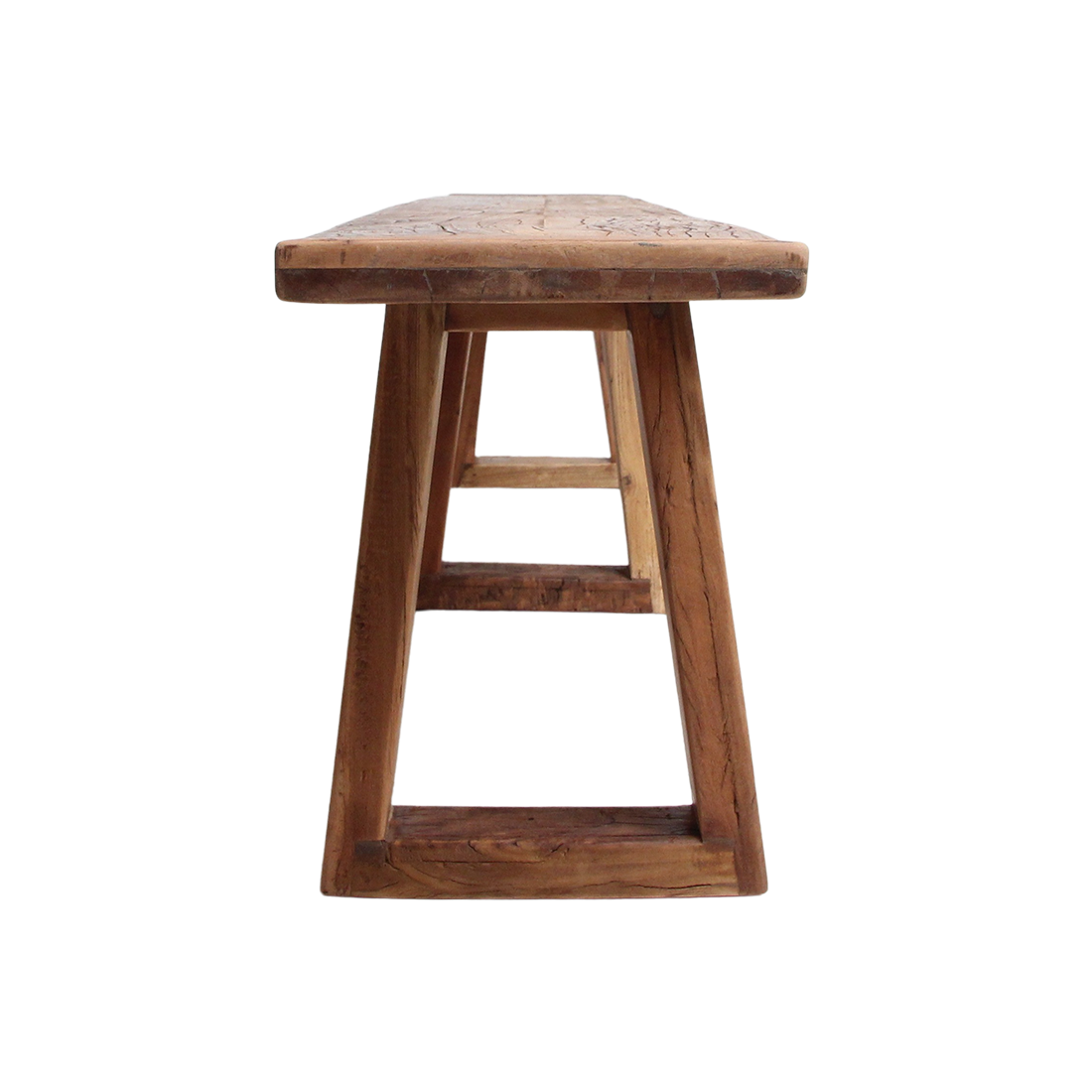Banco de comedor de madera de teca Farmwood 200cm Raw Materials