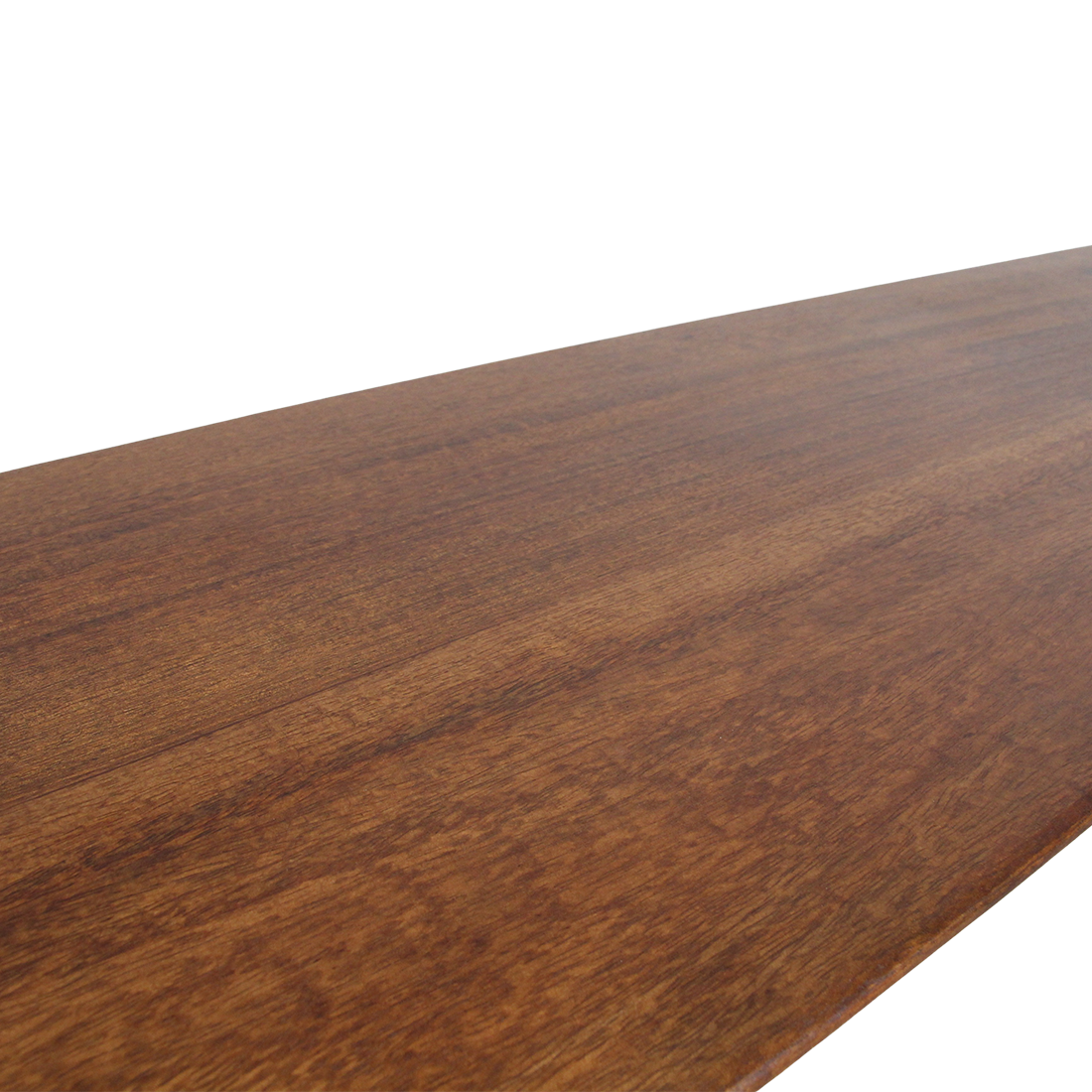 Banco de comedor Bullnose Madera de Mango Marrón 240cm Raw Materials