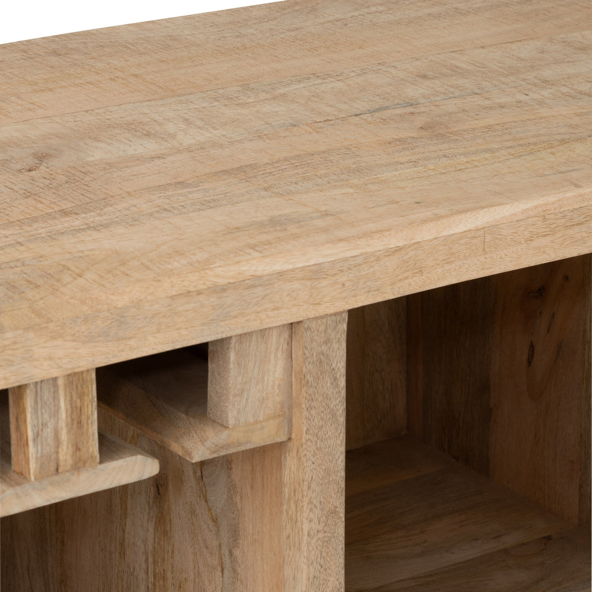 Mueble de bar Lounge Madera de mango Natural J-Line