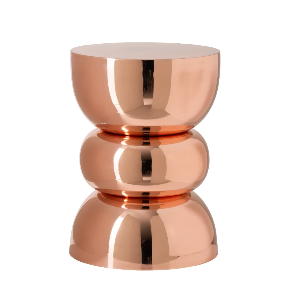 Mesa auxiliar Cromado brillante Oro rosa J-Line