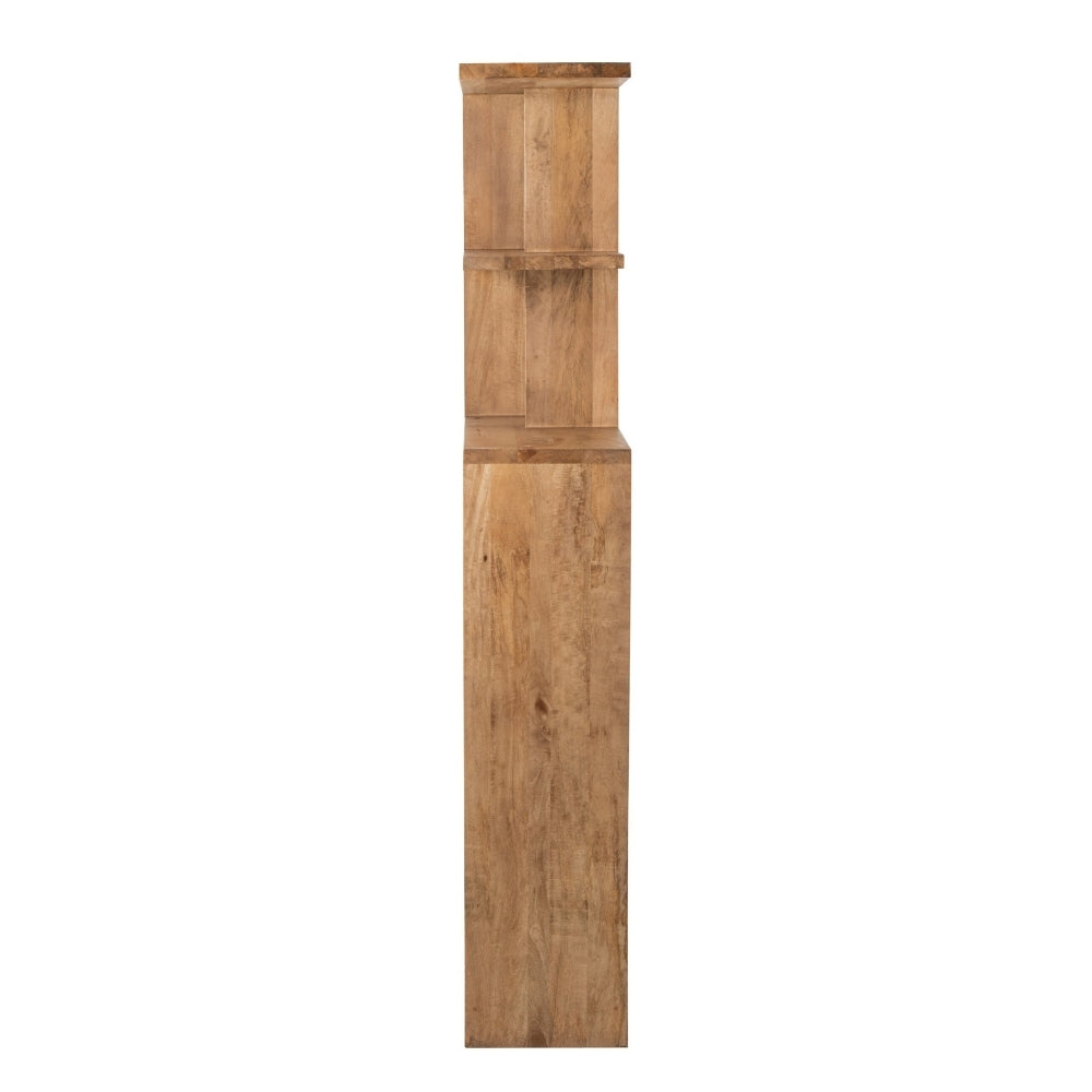 Librería de madera de mango natural J-Line