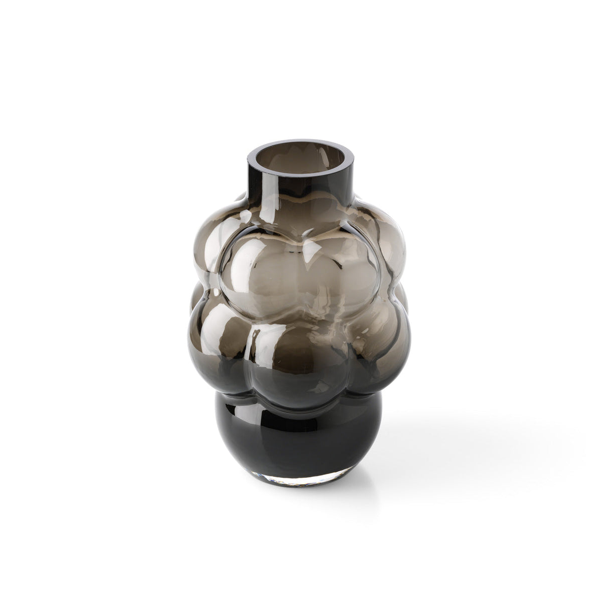 El jarrón Grape – Gris oscuro – L