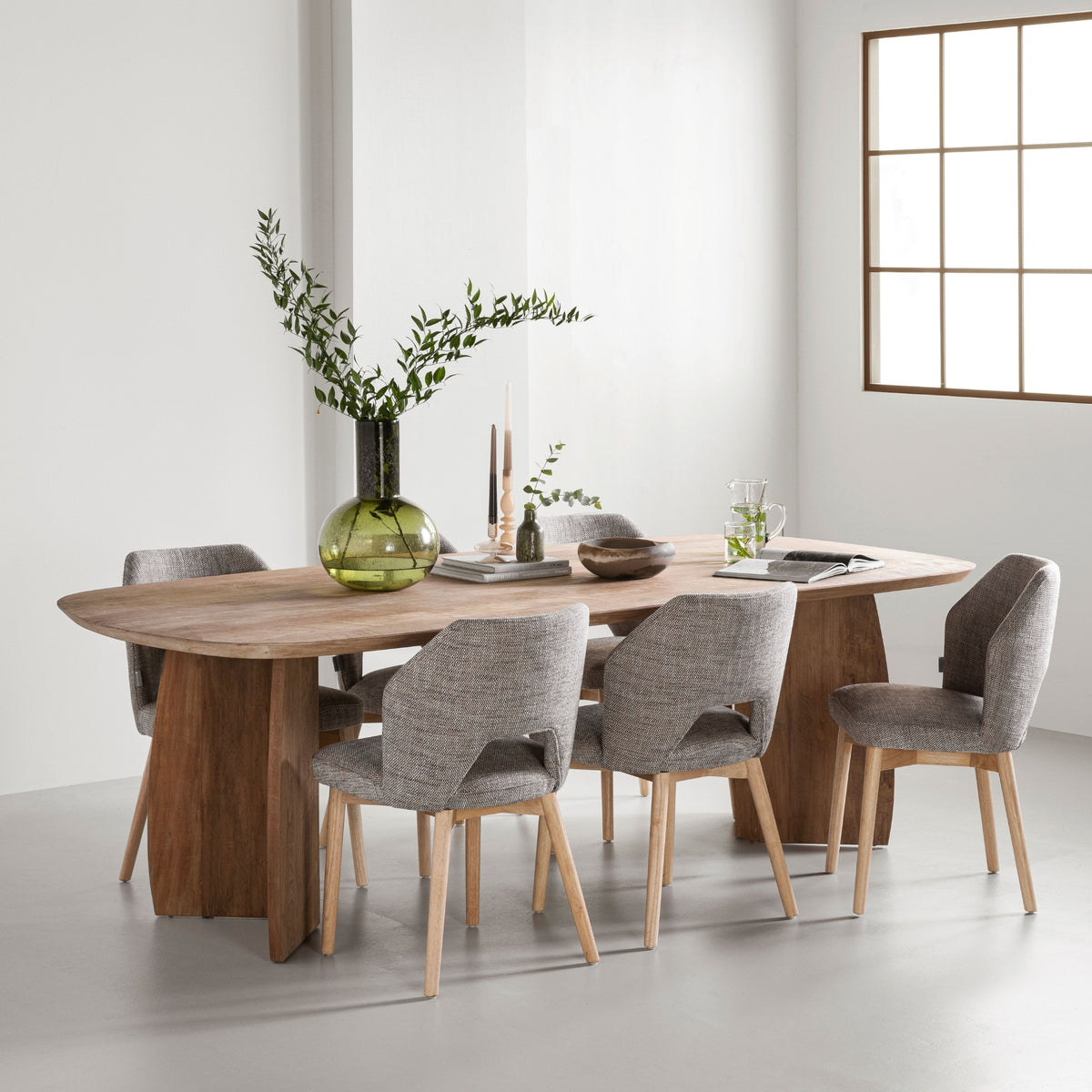 DTP Home Nova Mesa de comedor de teca 250cm