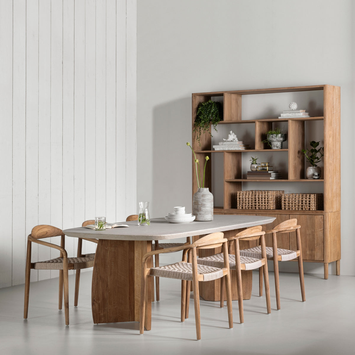 DTP Home Nova Mesa de comedor Travertino 250cm