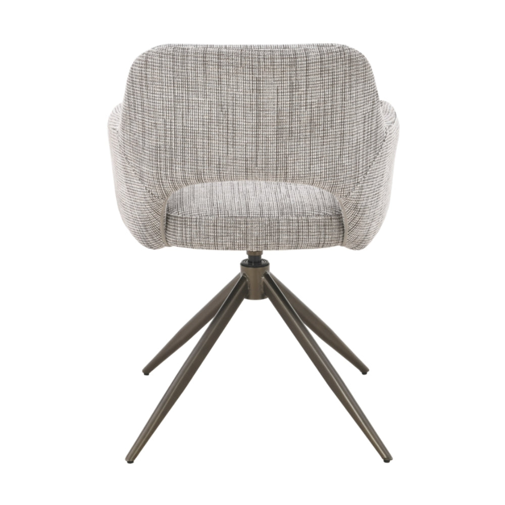 MUST Living Silla de comedor giratoria DiCaprio Beige