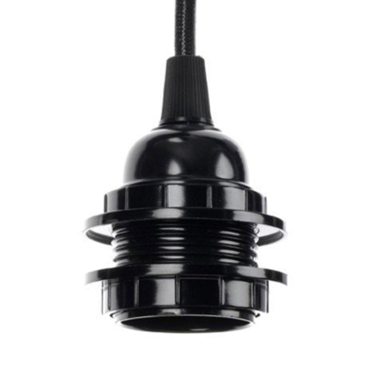 Casquillo de lámpara negro 250 cm Bazar Bizar