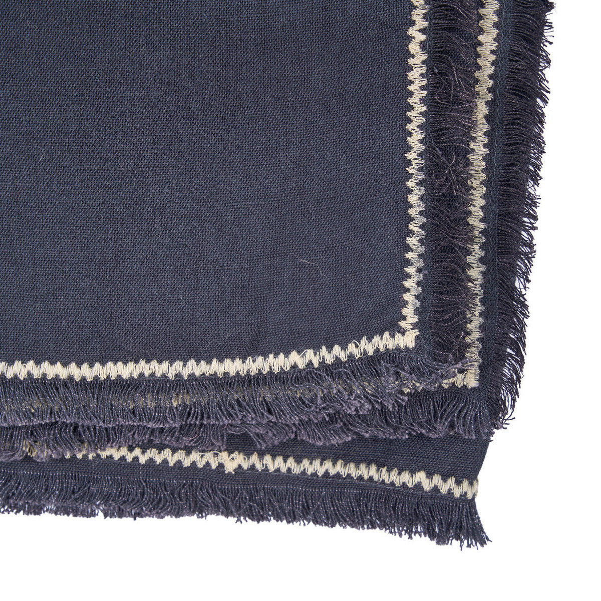 El mantel Tuscany - Negro Natural - 150x250