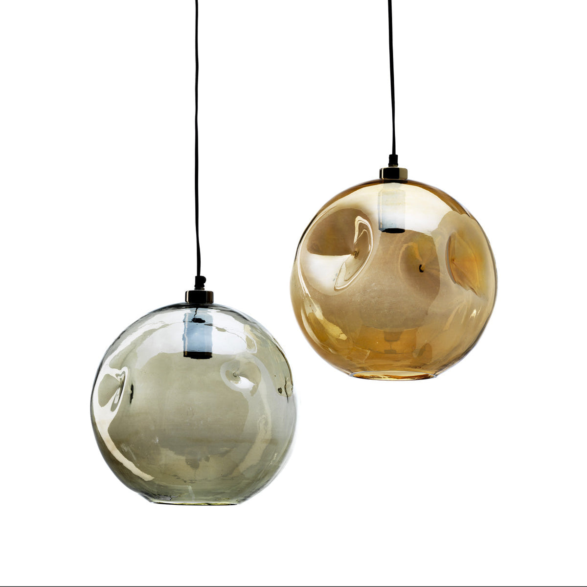Lámpara colgante Bubbella - Bazar Bizar dorado pálido