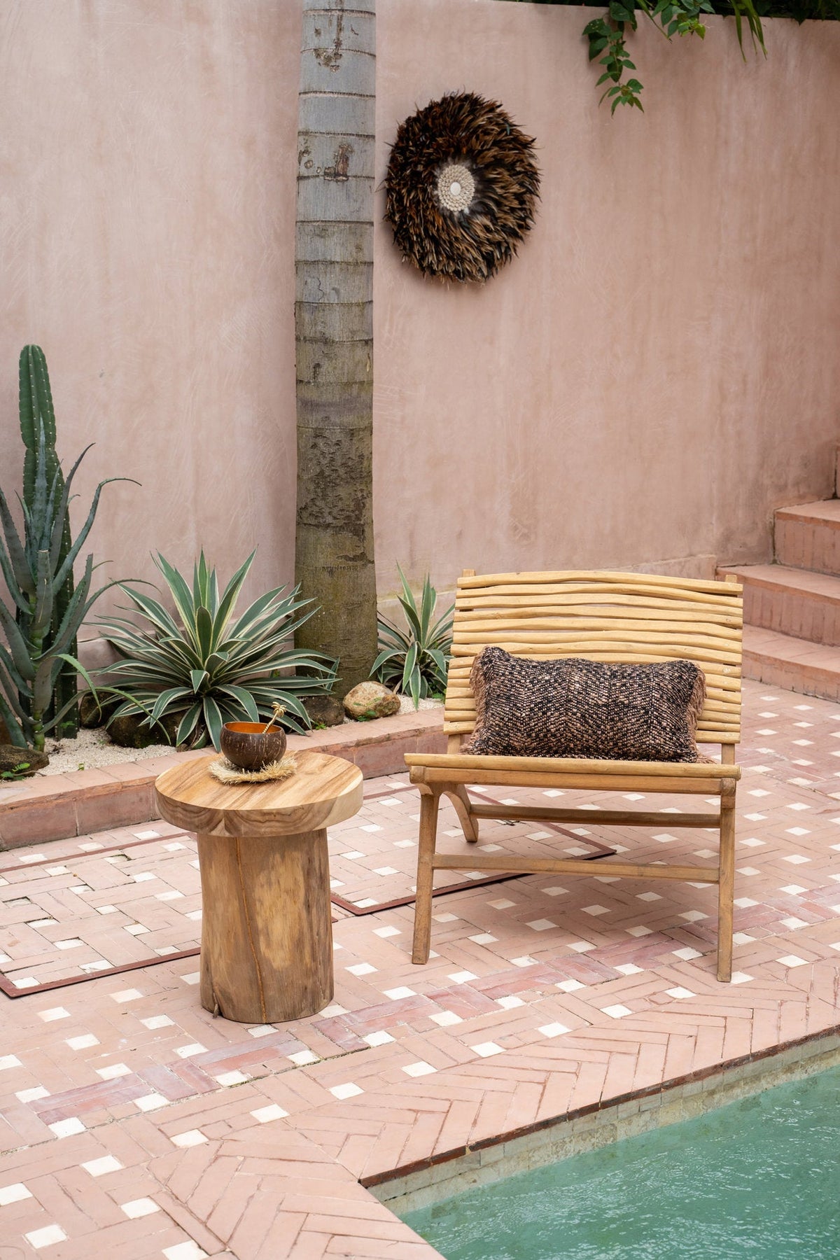 La mesa auxiliar Inti - Naturel Bazar Bizar
