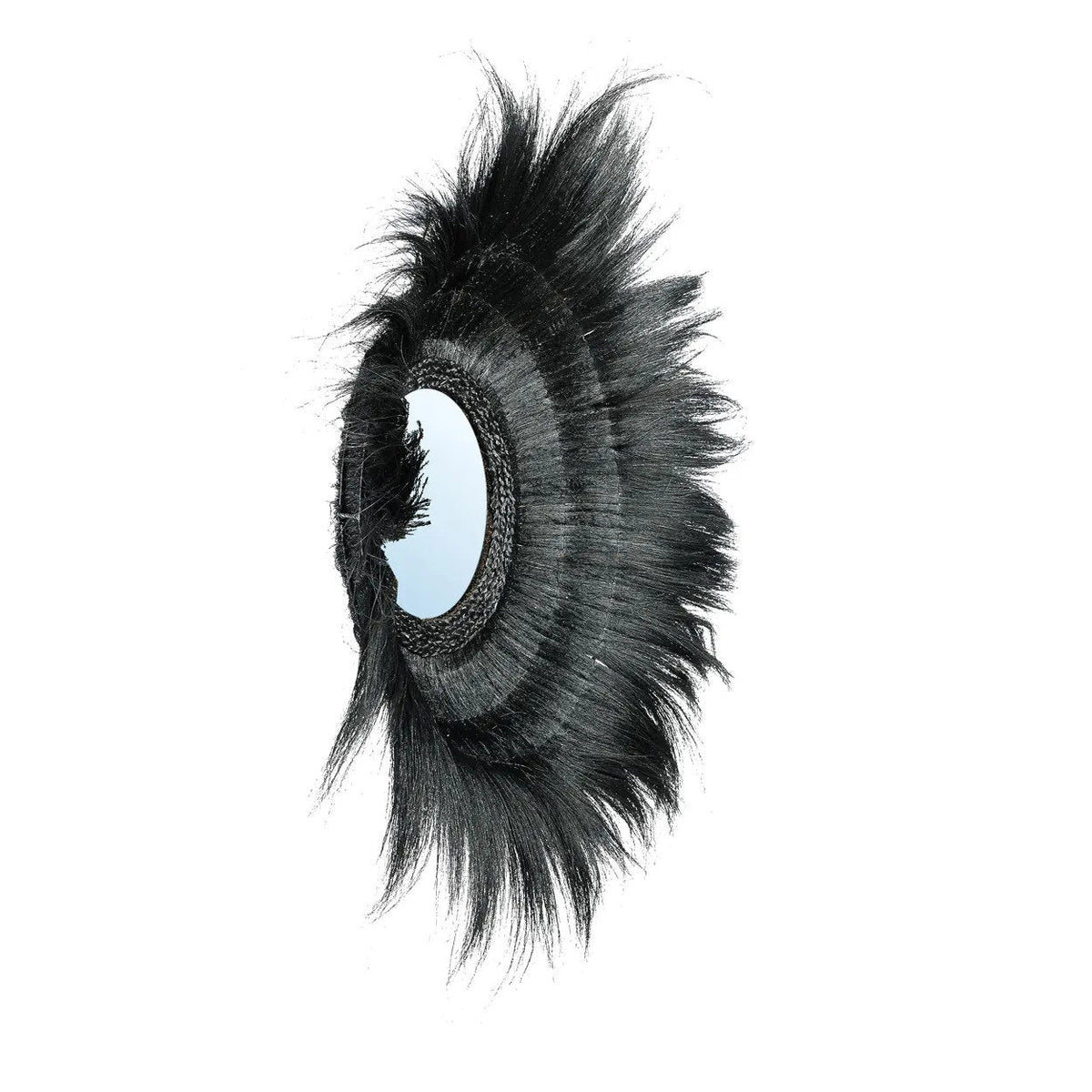 El espejo Sunken Forest - Negro 90x90cm