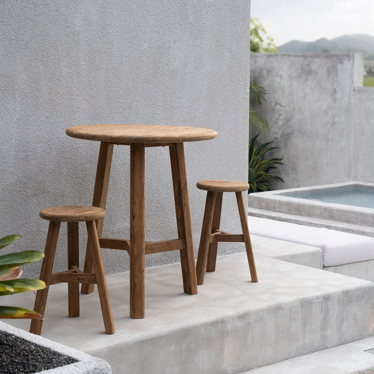 Taburete de bar Fusuma Outdoor Bazar Bizar