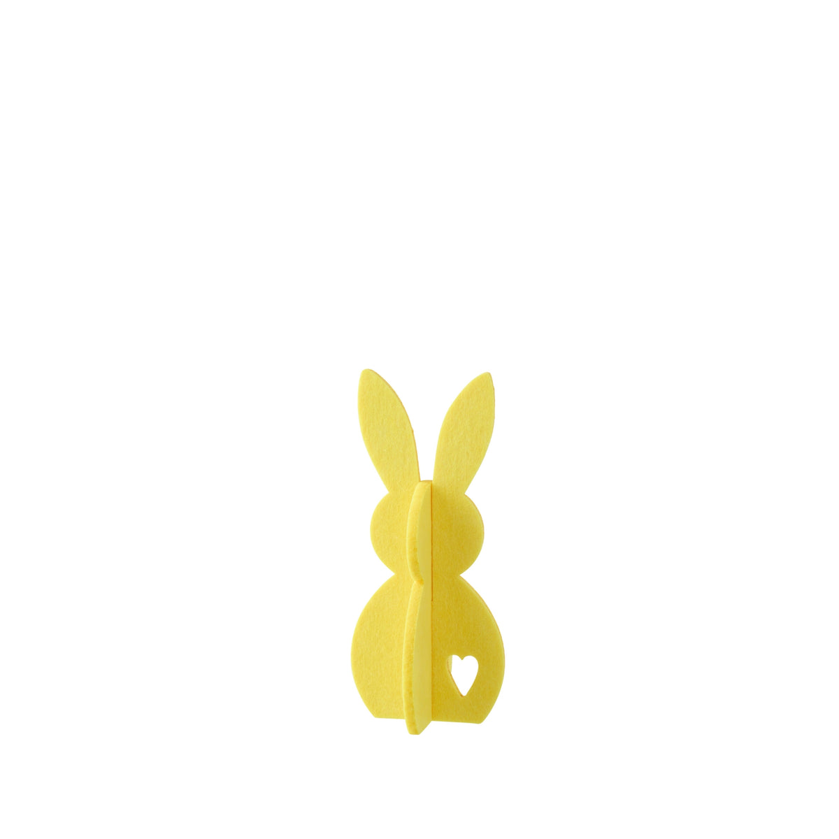 Decoración de Pascua Conejo Amarillo Set de Fieltro de 3 J-Line