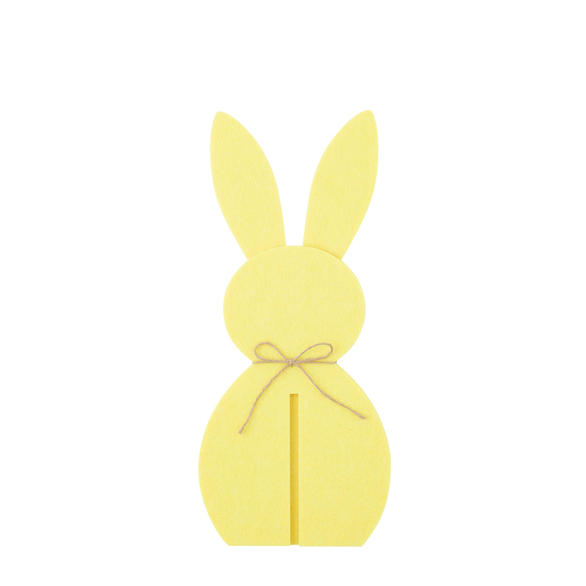 Decoración de Pascua Conejo Amarillo Set de Fieltro de 3 J-Line