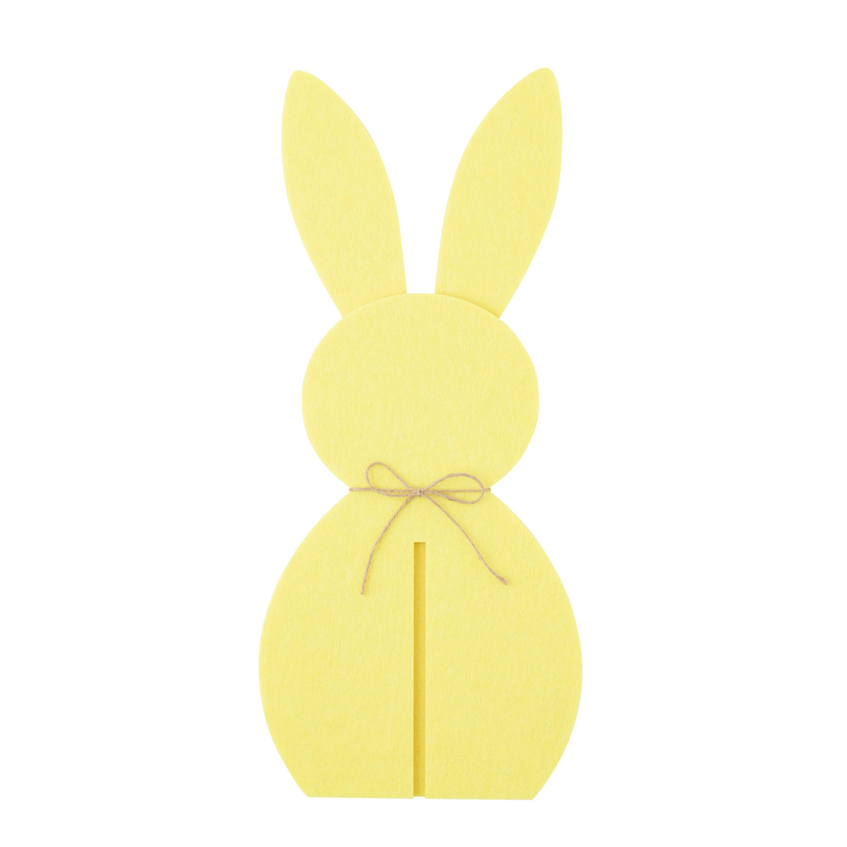 Decoración de Pascua Conejo Amarillo Set de Fieltro de 3 J-Line