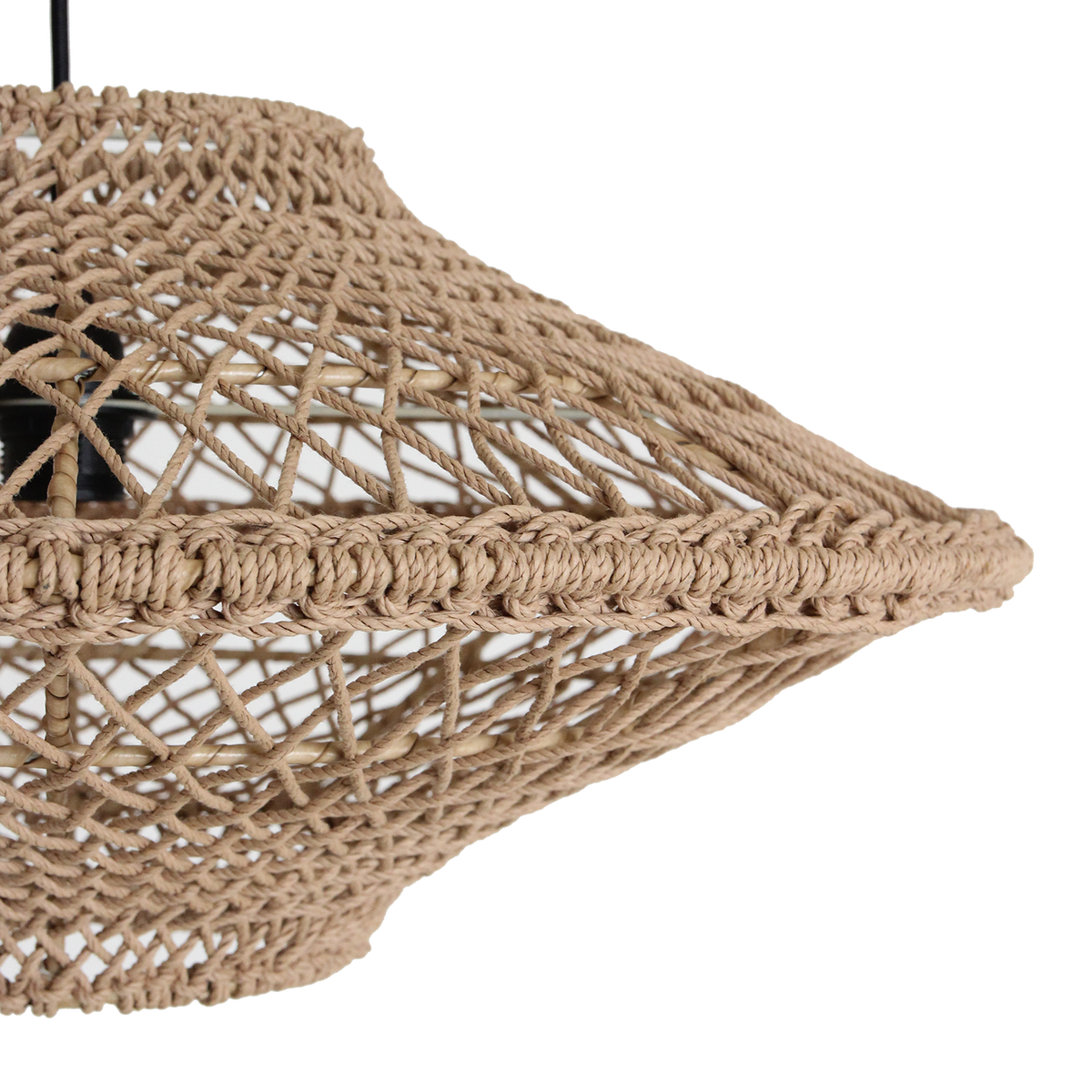 Lámpara colgante Corda Cuerda Natural Mediana Ø60cm Raw Materials