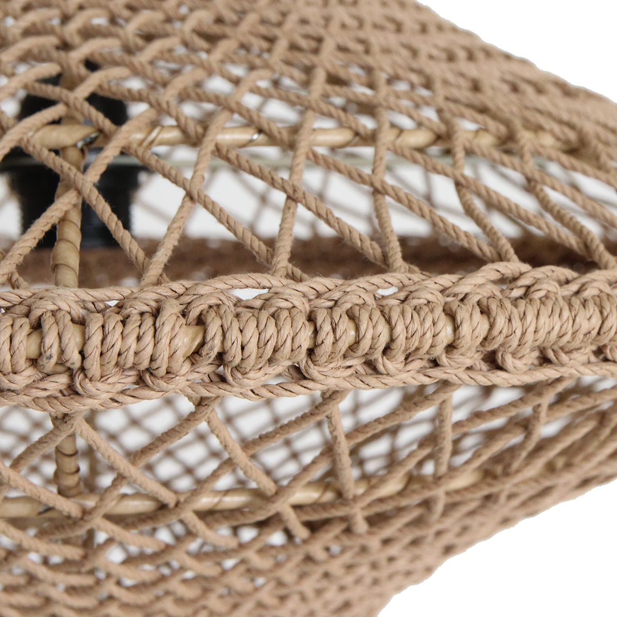Lámpara colgante Corda Cuerda Natural Mediana Ø60cm Raw Materials