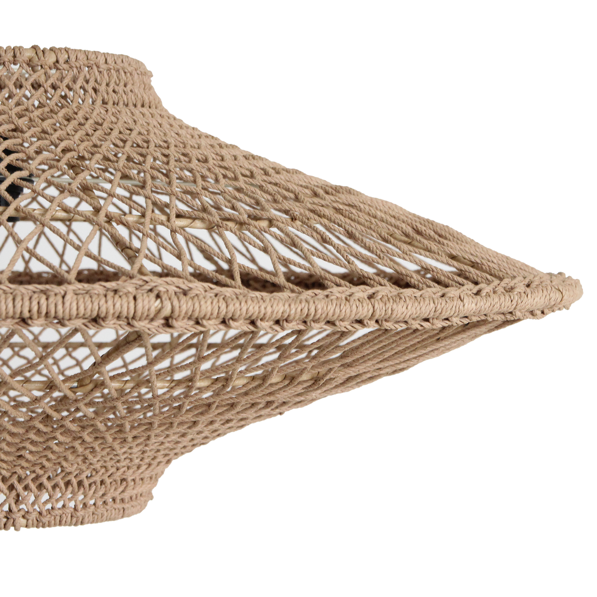 Lámpara colgante Corda Cuerda Natural Grande Ø80cm Raw Materials