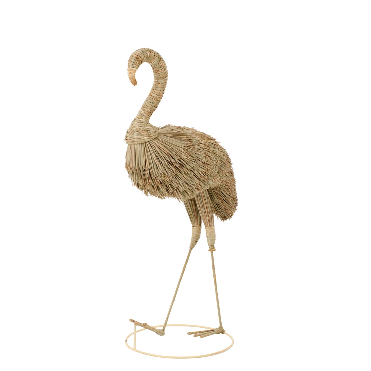 Flamingo Hierba Natural Pequeña J-Line