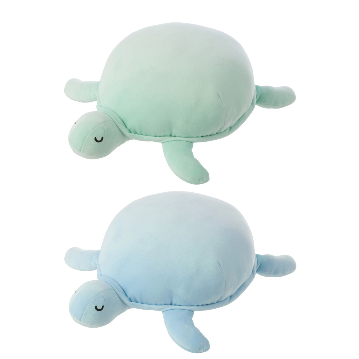 Tortuga de Poliéster Azul Claro/Verde Menta Surtido de J-Line