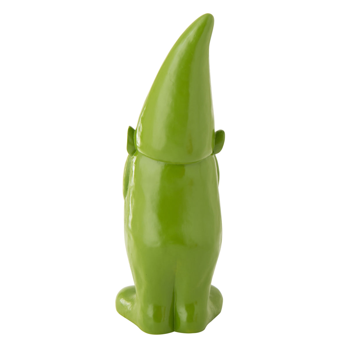 Gnomo de resina verde grande J-Line