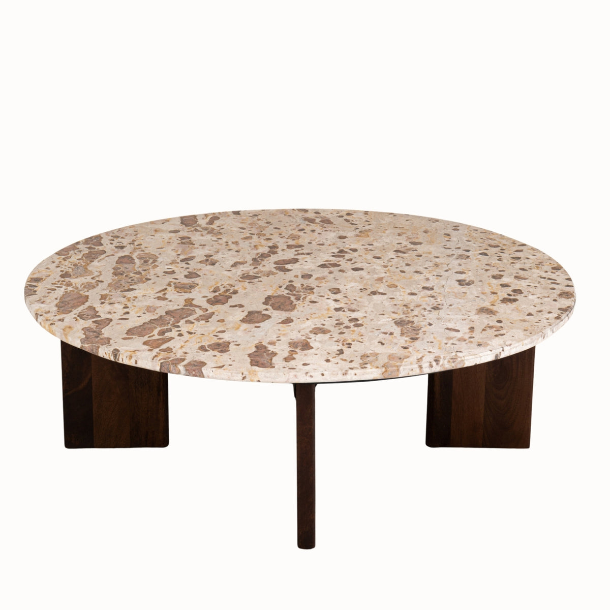 Mesa de centro Mathilde Mármol Natural/Beige J-Line