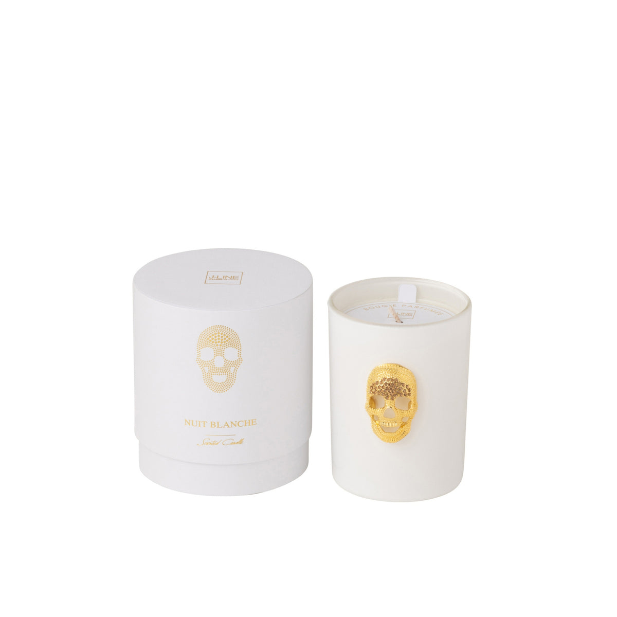 Vela aromática Calavera Noche Blanca Pequeña 43 horas