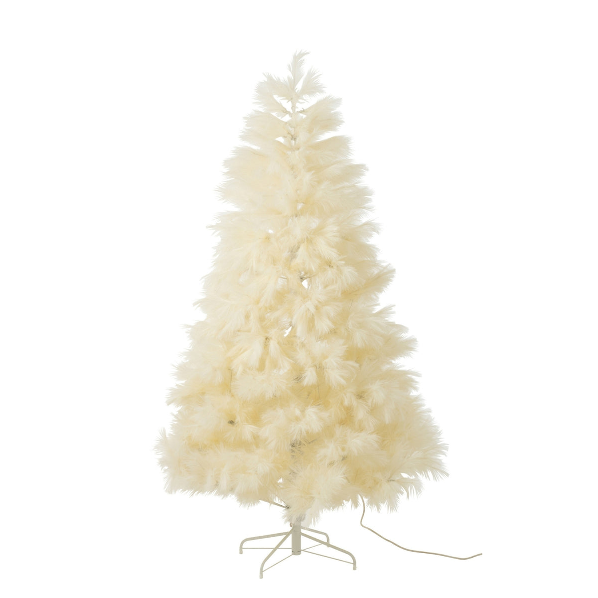 Árbol de Navidad 400 LED Pampa Metal Ecru H210cm J-Line