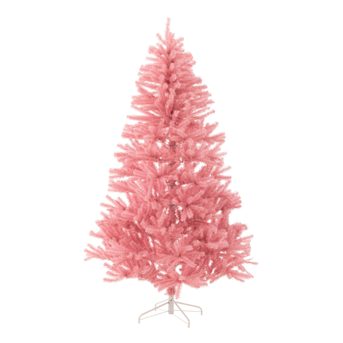 Árbol de Navidad Artificial PVC Rosa Grande H210cm J-Line