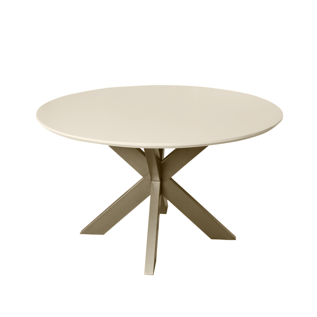Mesa de comedor Madison Madera de mango Arena Redonda 110cm Starfurn