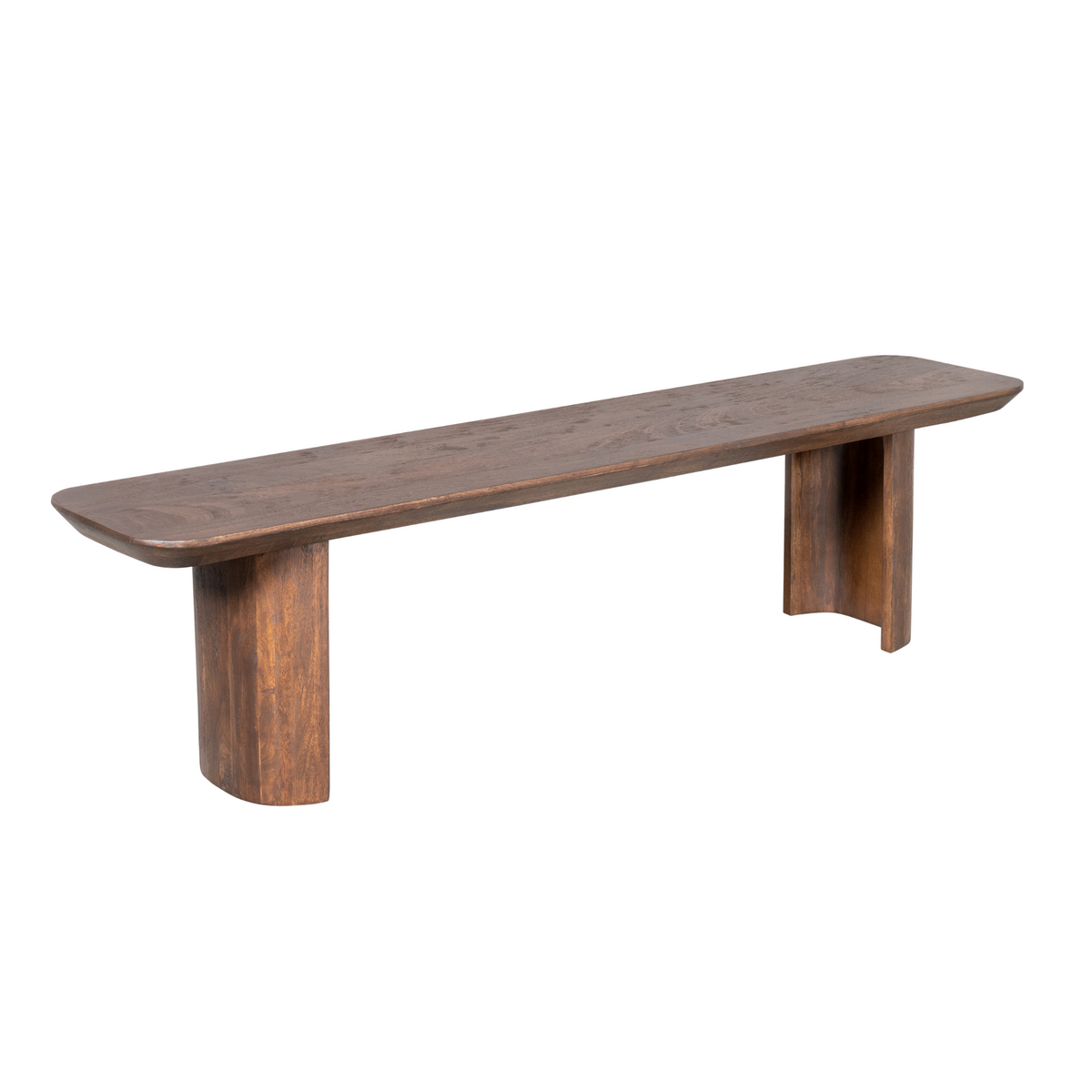 Banco de comedor Maré Madera de mango Marrón 220cm Starfurn