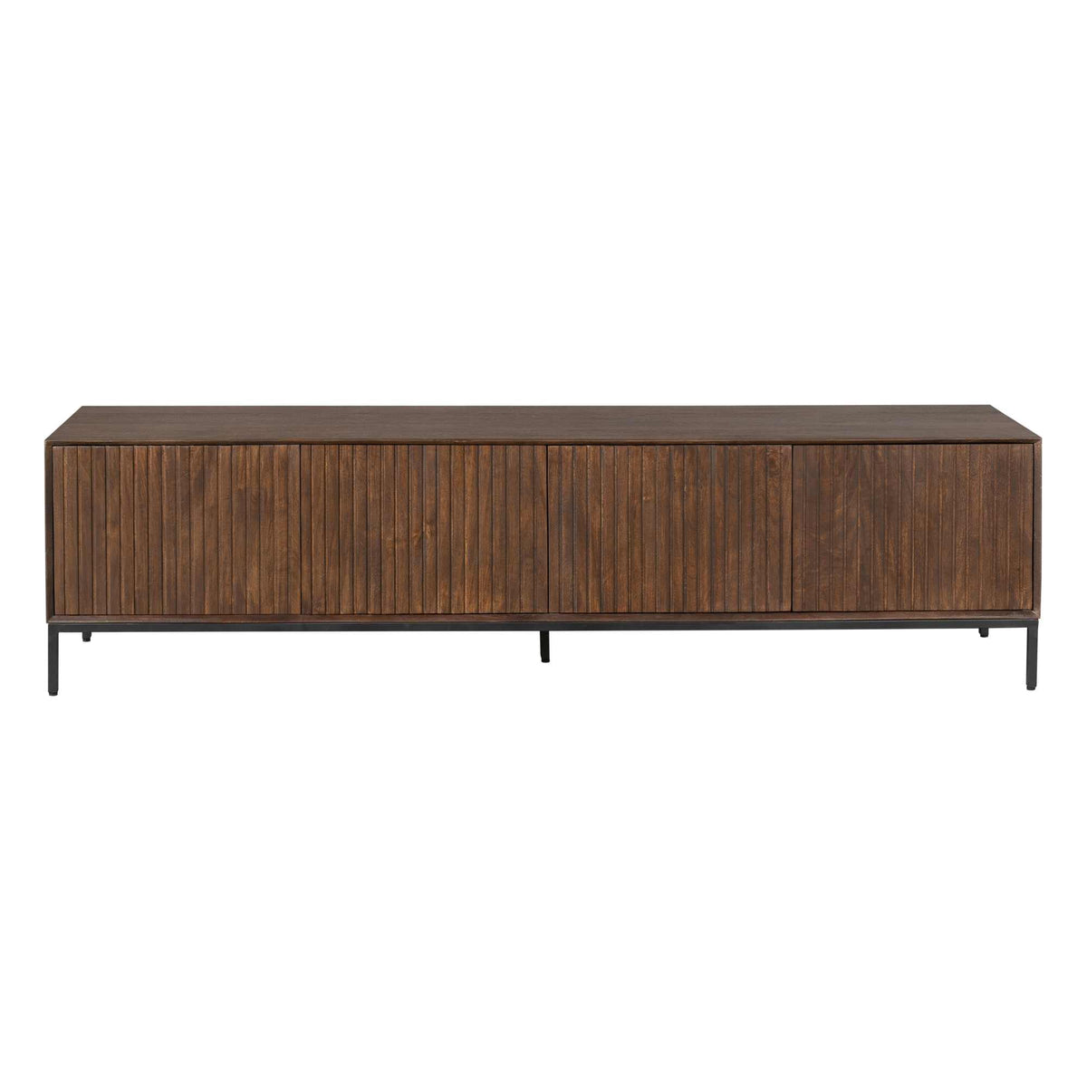 Mueble de TV Madison Madera de Mango Marrón 210cm Starfurn